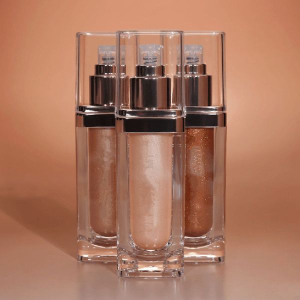 

Makeup beauty palette aphrodite aurora luna all over face and body highlighter glow bronzer highlighter dhl hipping