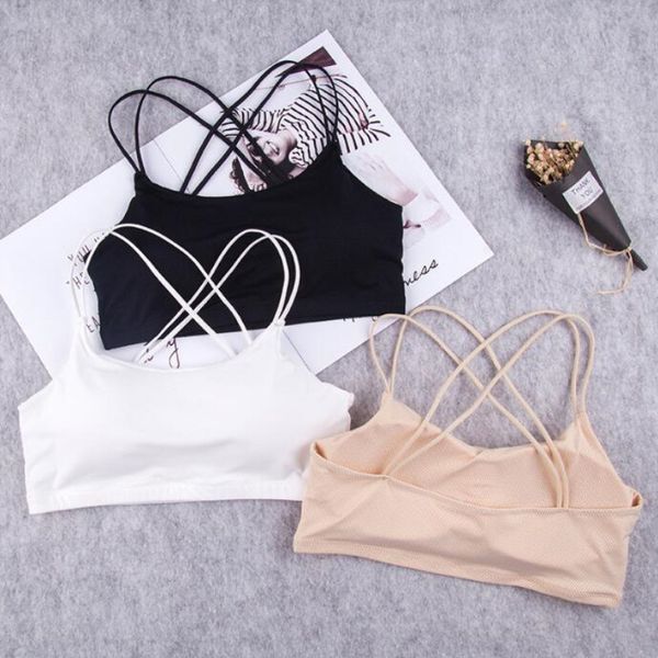 

women sports bras for fitness yoga running jogging gym wear stretch  padded sport quick dry athletic vest yoga br, White;black