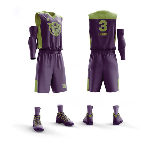 2020 Kids Men Basketball Jersey Sets Youth Basketball Uniforms Kits