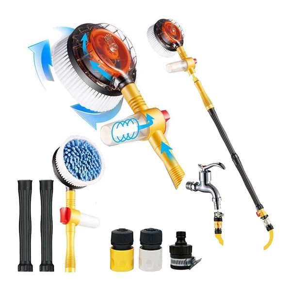 

щетка для автомойки автомобильная очистка неэлектрический автоматический садовый дождевальный инструмент для легковых автомобилей, грузовико