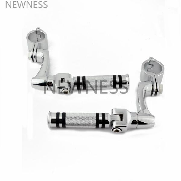 

motorcycle adjustable highway pegs engine guard foot pegs footrest for sportster softail electra glide road cafe racer