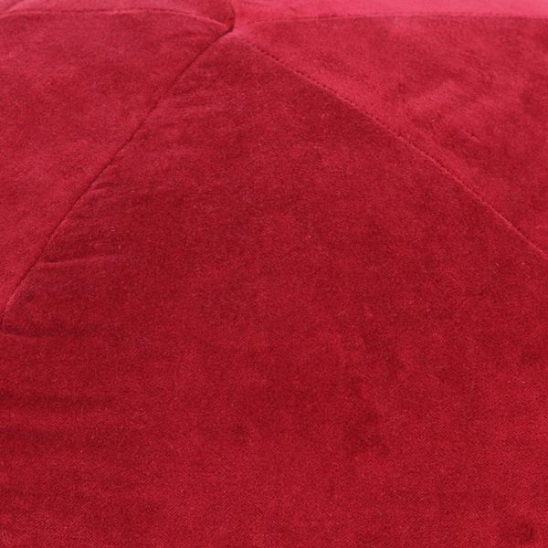 

хлопок вельвет pouf 50x35 см красной мебель для гостиной