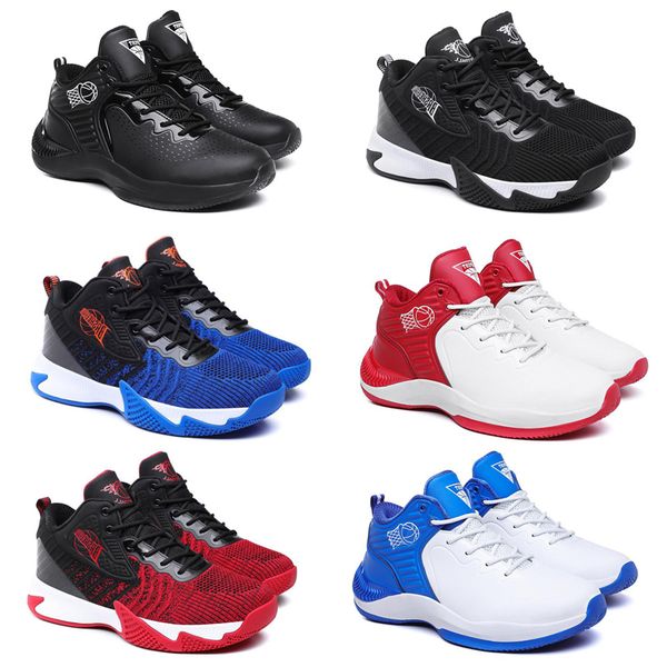 

men basketball shoes black white blue red mens trainers comfortable breathable sports sneakers 40-44 style 11