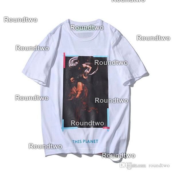 

20ss стрелка монро полоса 3 м светоотражающие мужские дизайнерские футболки с мужской модельер футболки белый с коротким рукавом m-xxl, White;black