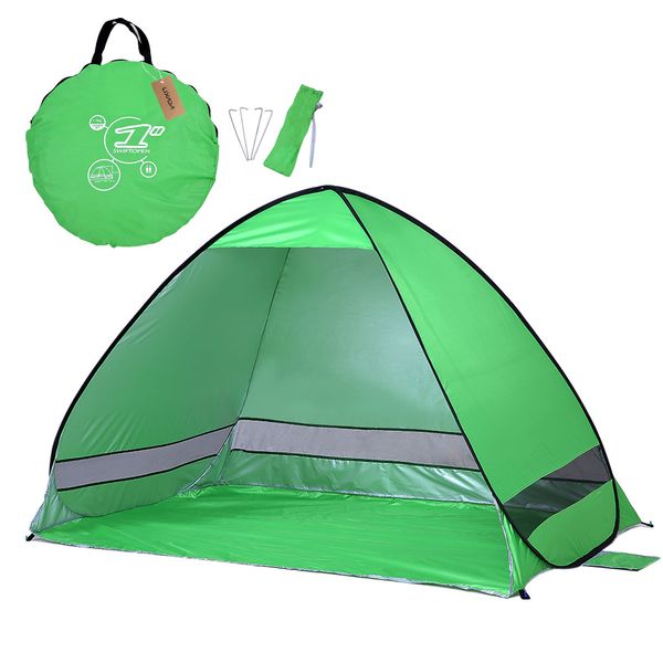 

lixada instant up beach tent lightweight uv protection sun shelter tent sunshade canopy