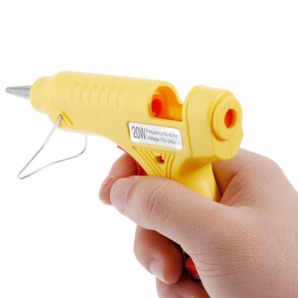

vastar melt glue gun industrial mini guns thermo electric heat temperature tool with 7mm x 200mm glue stick