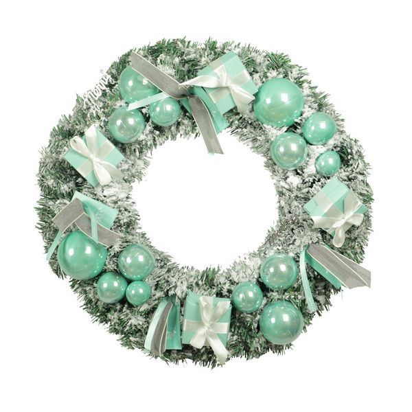 

hoyvjoy christmas wreaths green ball gift box for home party decorations new year supplies