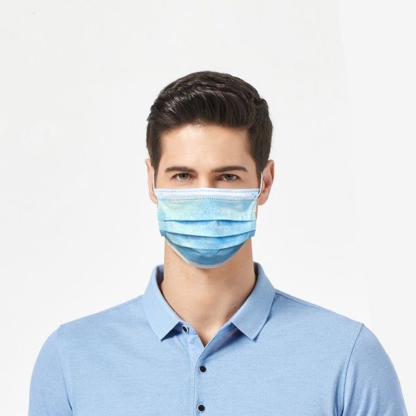 

dhl dust face masks 3 layers mask blue dustproofship xike