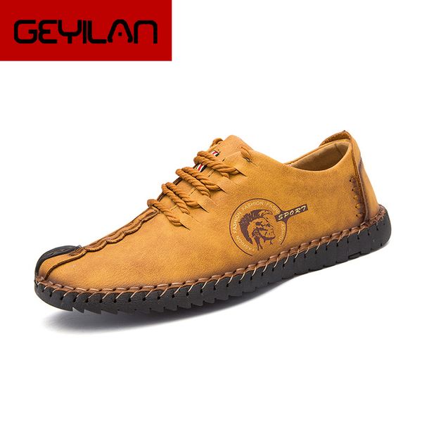 

2019 new comfortable big size 38-48 casual shoes male loafers men shoes quality split leather men flats moccasins, Black