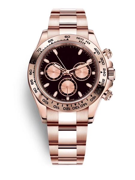 

2020 luxury mens watches wrist of 904 l steel 40mm wristwatches watch waterproof 100 meters 7750 movement orologio da uomo relógio de luxo, Slivery;brown
