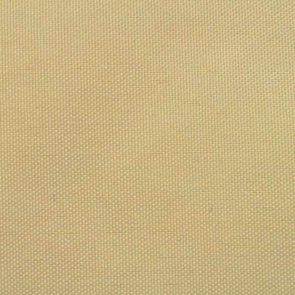 

triangular sail canopy in oxford fabric 5x5x5 m beige garden sets