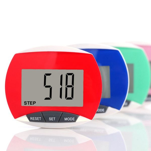

multi-function mini waterproof digital pedometer step movement calorie counter stappenteller