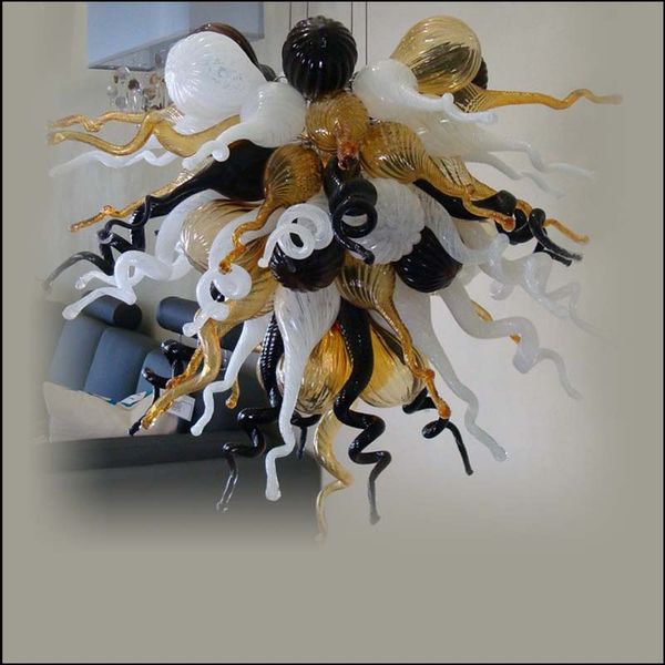 

guzhen whole sale luxury large modern hand blown glass balls lighting multicolor neon chandelier india diwali festival decoration chandelier