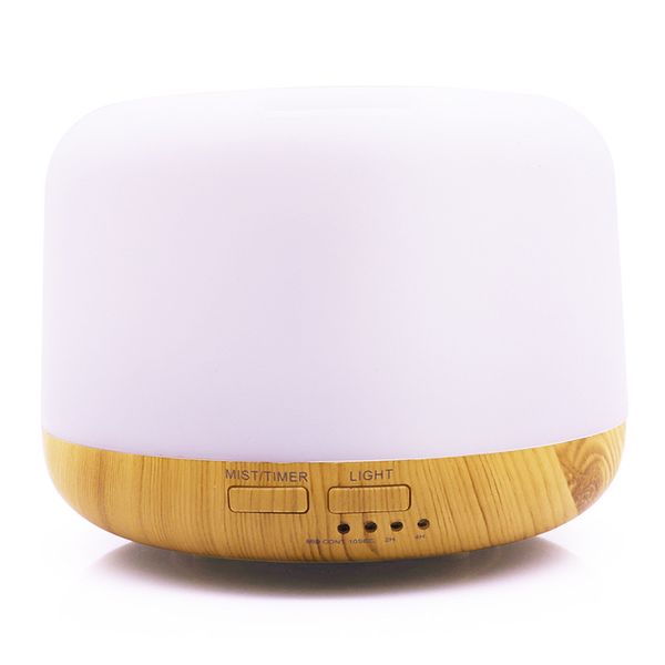 

300ml aroma essential oil diffuser ultrasonic air humidifier purifier bread shape 7colors changing led lights for office home