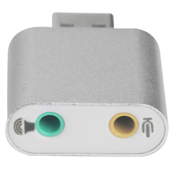 

aluminum usb external stereo 7.1 channel 3d sound card adapter