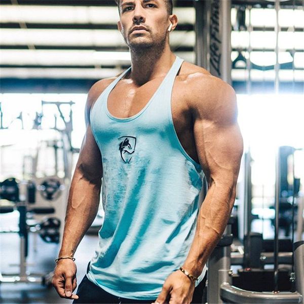 

alphalete нового пляж мода спортзалы tank top мужчина хлопок рукава гавайское лето фуфайка undershirt фитнес жилет мужского tops 4 цвета, White;black