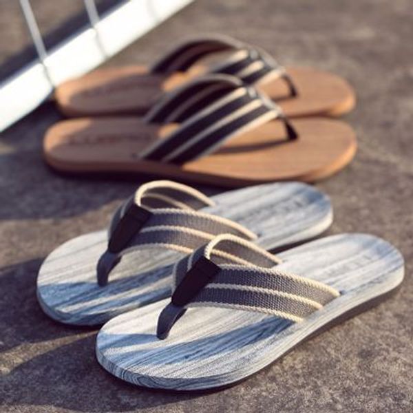 

men slippers summmer slippers flip flops male mixed color men casual pvc eva shoes summer fashion beach sandals 2020, Black