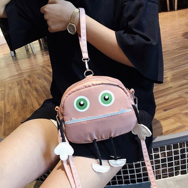 

banabanma women kids cute cartoon canvas handbag single shoulder bag crossbody bag satchel