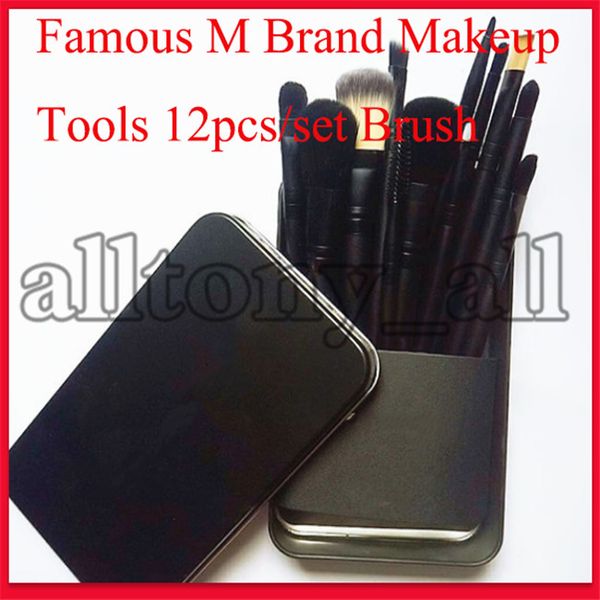 

famous m brand makeup tools 12 pcs makeup brushes set kit travel beauty professional foundation eyeshadow cosmetics makeup brush
