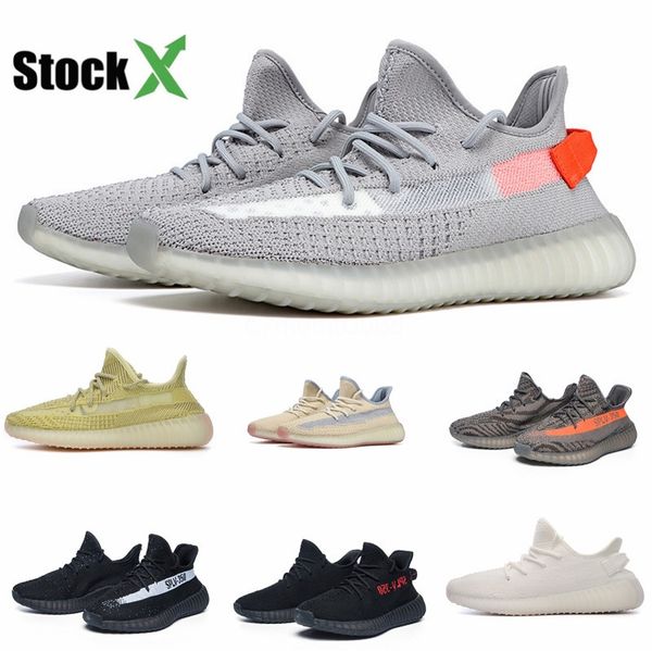 

kanye west cinder earth running shoes yecheil yeezreel yeshaya cloud white black static reflective designer sneakers 35-45 online sale #dss8