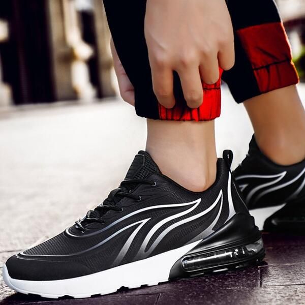 

2019 spring and autumn luxury designer breathable wild summer youth white shoes men's tide shoes new student casual shoes ing, Black