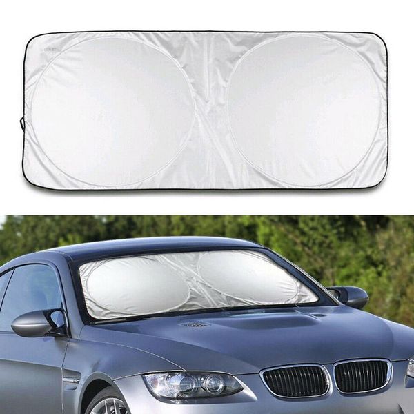 

car styling folding jumbo front rear car window sun shade auto visor windshield block cover windshield sunshade 150*70cm