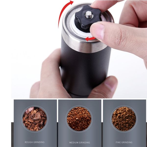 

руководство кофемолка, whole bean коническая burr мельница для французской пресса / турецко-сильнейшие и тяжеленные дежурные, подарки для ко