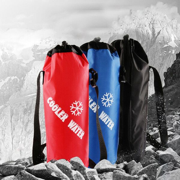 

вода мешок drawstring бутылки воды мешок изолированный холодный мешок открытый travelin