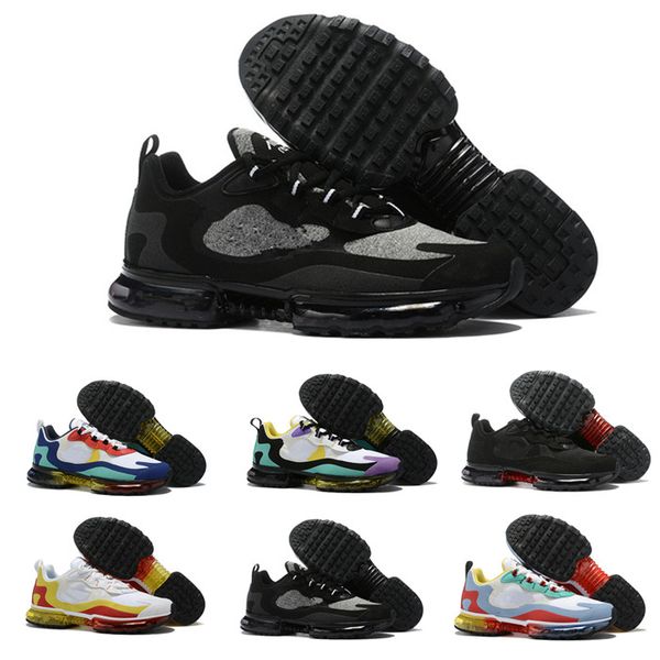 

2020 new blue void bright violet bauhaus 27c react men running shoes electro green optical trainer sports outdoor sneakers 36-45