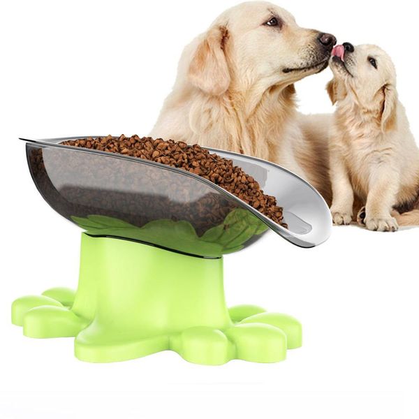 2019 Acrylic Elevated Pet Bowl For Dogs Cats Feeding Bowl Dog Food