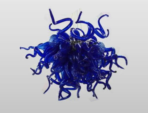 

superior quality italian100% hand blown blue glass art chandelier lightings chihuly style murano glass led chandelier pendant lamps for home