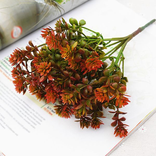 

artificial plant flower leaves 28 heads odorless simulated vase home decor