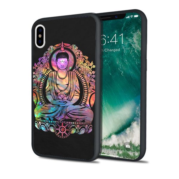 

capa luxury gautama buddha phone case for iphone 11 pro xs max xr 8 7 6s plus 5s se 5 case black soft silicone tpu cover.