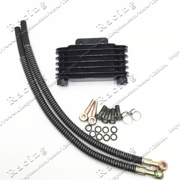 

small oil cooler radiator dirt pit bike monkey racing motorcyle high performance refit accessories kayo bse chinese 110 125cc
