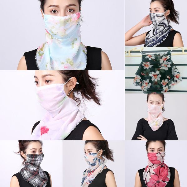 

cvzdq headwear magic cycling running bicycle bandana sports ride mask cover face mask scarf anti-uv fishing scarfsilk, Black