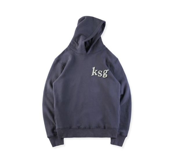 

Kanye West KSG Kids See Ghosts Printed Mens Brand Designer Hoodies Hip Hop High Street Sweatshirt Elastic Casual Male Pullover