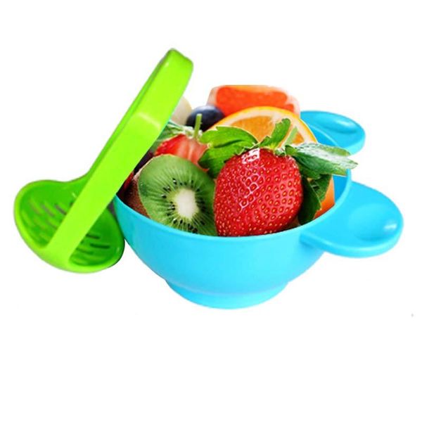

baby kid food mills learning dishes grinding bowl baby handmade grinding fruit supplement children infant food mill bowl dukfh