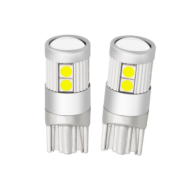 

2pcs t10 led bulb 9smd 900lm white dome readling lights license plate light trunk no error auto led bulbs 12v