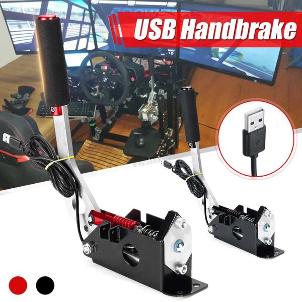 

usb handbrake clamp pc windows for sim racing game for g25 g27 g29 t500 t300 fanatecosw lfs dirt rally