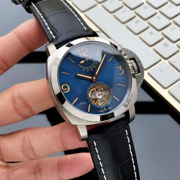 

men watches pam 616l stainess steel 45mm*17mm automatic movement for man automatic wristwatches special edition wristwatches1, Slivery;brown