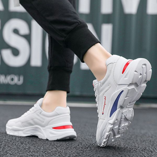

men's father shoes breathable mesh men's korean version of the trend of increased movement of wild summer casual shoes men shoes t