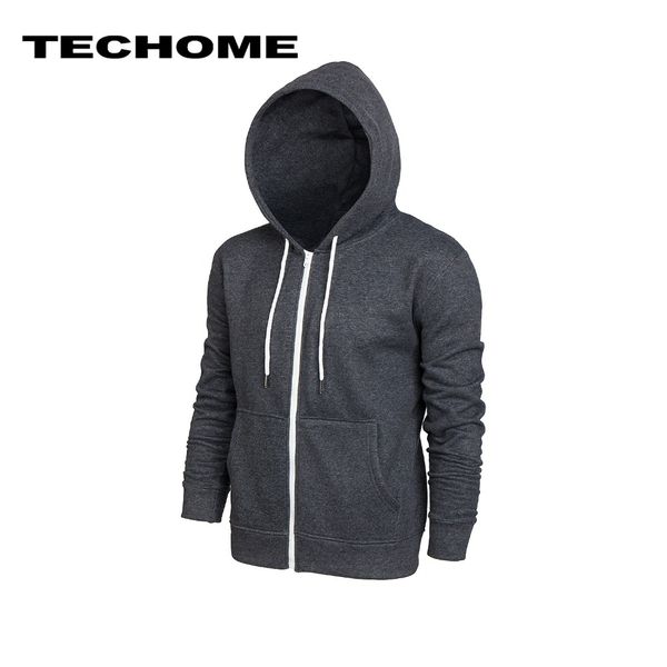 

brand hoodies men casual sportswear men hoodies zipper long-sleeved sweatshirt four colors slim fit hoodie sweatshirt, Black