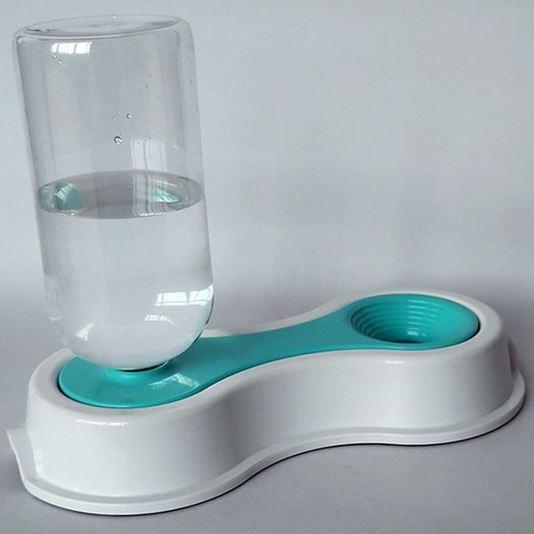 

automatic pet feeder drinking water dispenser no wet mouth bowl for cats dogs water dispenser 500ml pet products