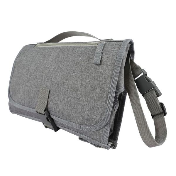 

travel foldable portable changing pad hygienic cushion outdoor clean soft baby care home infant diaper large capacity zippered