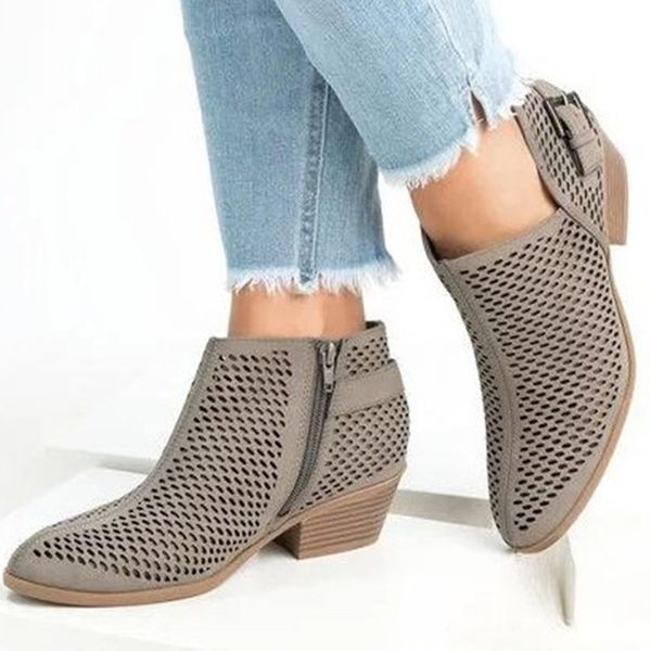 

flat platform shoes women brogue shoes leather pointed toe oxford low heel boot ladies hollow spring casual mujer, Black