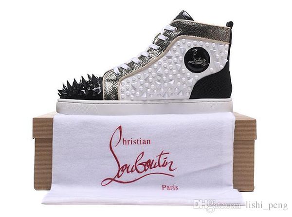 

Chri tian 13 louboutin 13 cl 13 2019 high fa hion ca ual hoe for men and women port hoe with red hoe q8