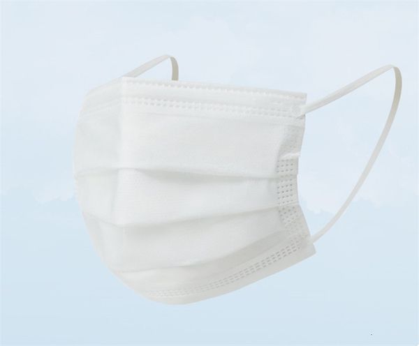 

2020 dust women's three layer non woven printing mask outdoor fadust masks electrostatic filtration p6rs