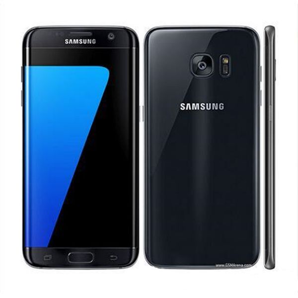 Samsung Galaxy S7 Edge Мобильный телефон 5.1inch 4GB RAM 32GB ROM Quad Core 2.3GHz Android 6.0 12MP 4G отремонтированный телефон