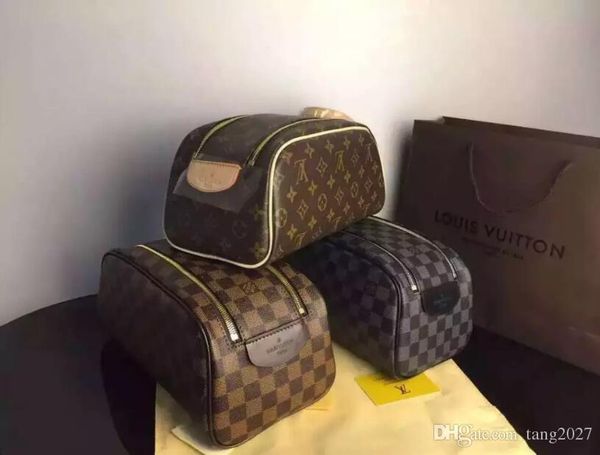 

Loui 13 vuitton 1 men double zipper makeup bag handbag women houlder bag michael 0 kor clutch pur e evening bag atchel wallet by, Black;brown