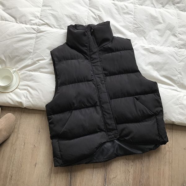 

womens vest jackets winter design fashion latest womens vests jackets 2019 new womens luxury casual fashion hoodies hip hop win, Black;white